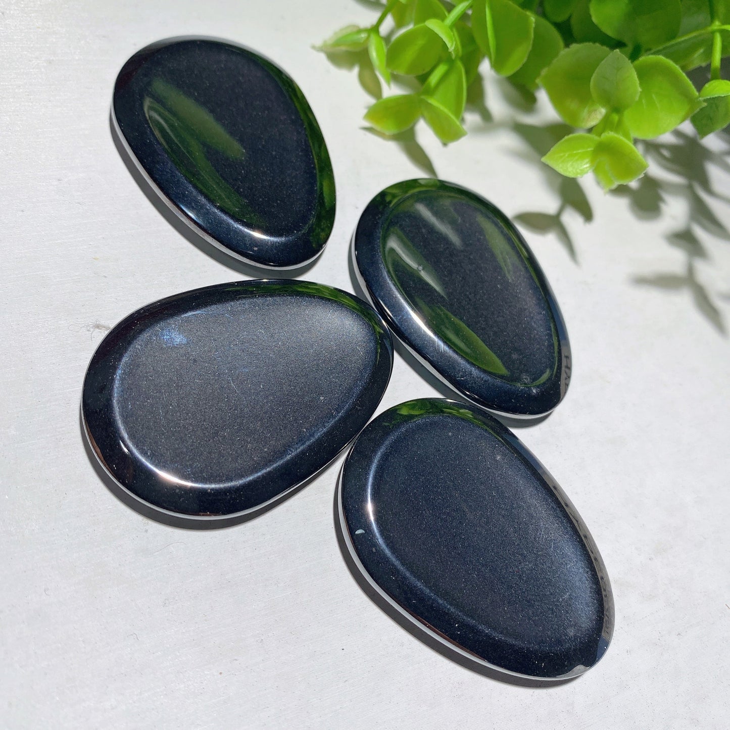 2.0" Hematite Worry Stone Bulk Wholesale