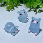 3pcs Luminous Resin Piggy Carvings Bulk Wholesale