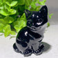 2.3" Mixed Crystal Cat Carvings Bulk Wholesale