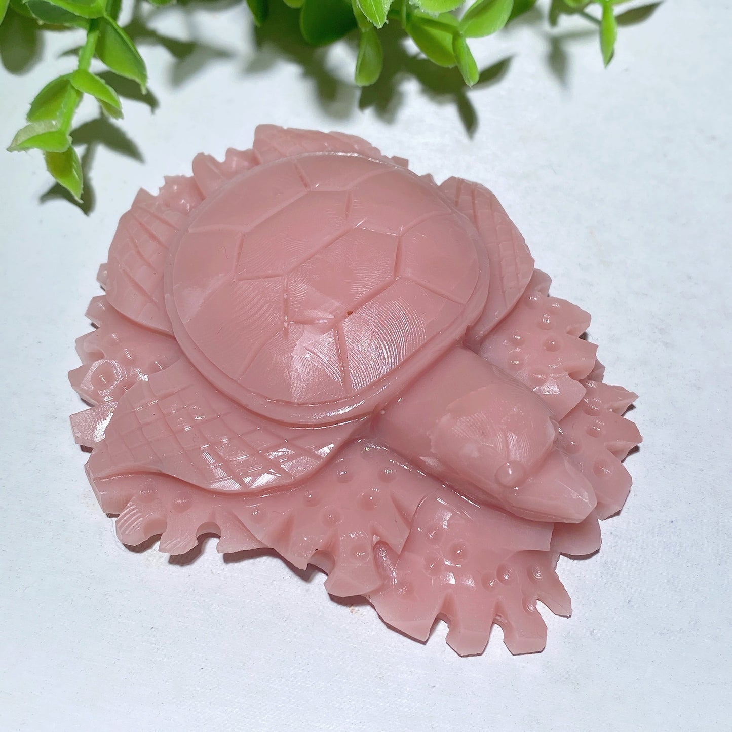 3.0"-4.1" Pink Opal Carvings Bulk Wholesale