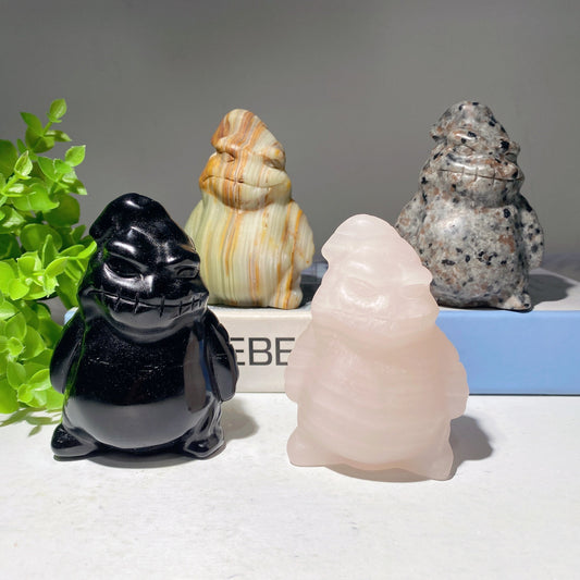 3.8" Mixed Crystal Oogie Boogie Carvings Bulk Wholesale