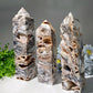 8"-12" Druzy Zinc Tower Bulk Wholesale