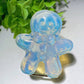 2.35" Mixed Crystal The Gingerbread Man Carvings Bulk Wholesale