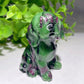 2.4" Mixed Crystal Dog Carvings Bulk Wholesale