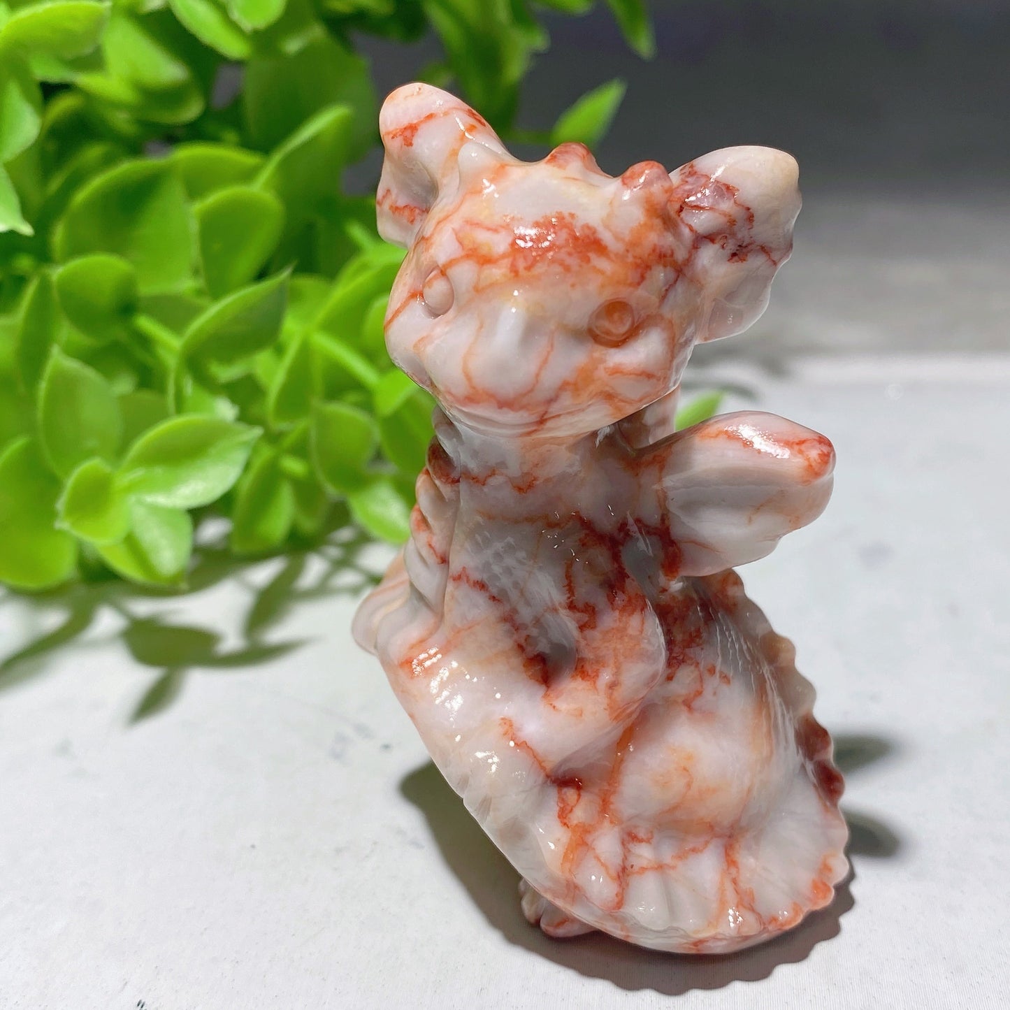 2.2" Mixed Crystal Dragon Carvings Bulk Wholesale