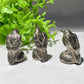 1.3" Pyrite Crow Carvings BulkWholesale