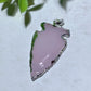 1.2" Clear Quartz Opalite Satr Moon Shape Crystal Pendant Bulk Wholesale