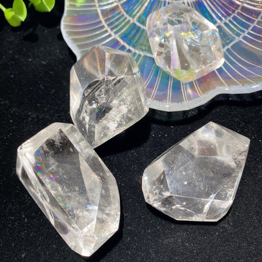 1.5"-2.0" Rainbow Clear Quartz Chunks Bulk Wholesale