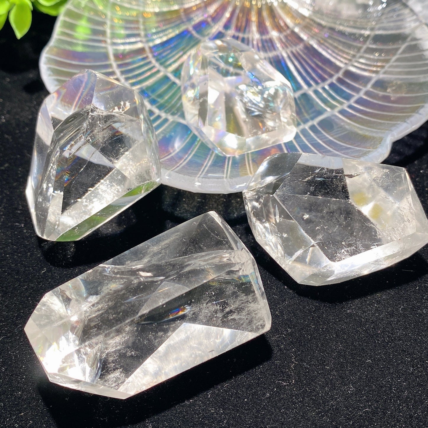 1.5"-2.0" Rainbow Clear Quartz Chunks Bulk Wholesale