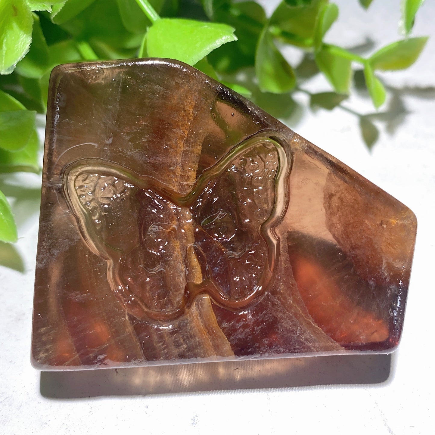 1.8"-2.2" Mixed Crystal Irregular Shape Slabs with Butterfly Skull Carvings Bulk Wholesale