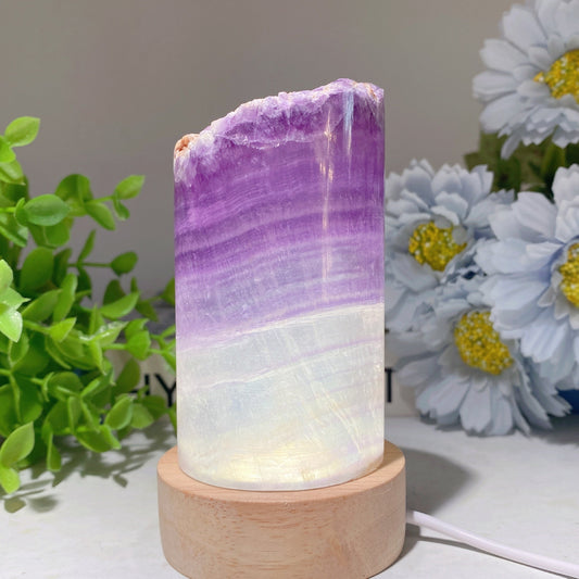 2.5"-5.0" Fluorite Cylinder Lamp Bulk Wholesale