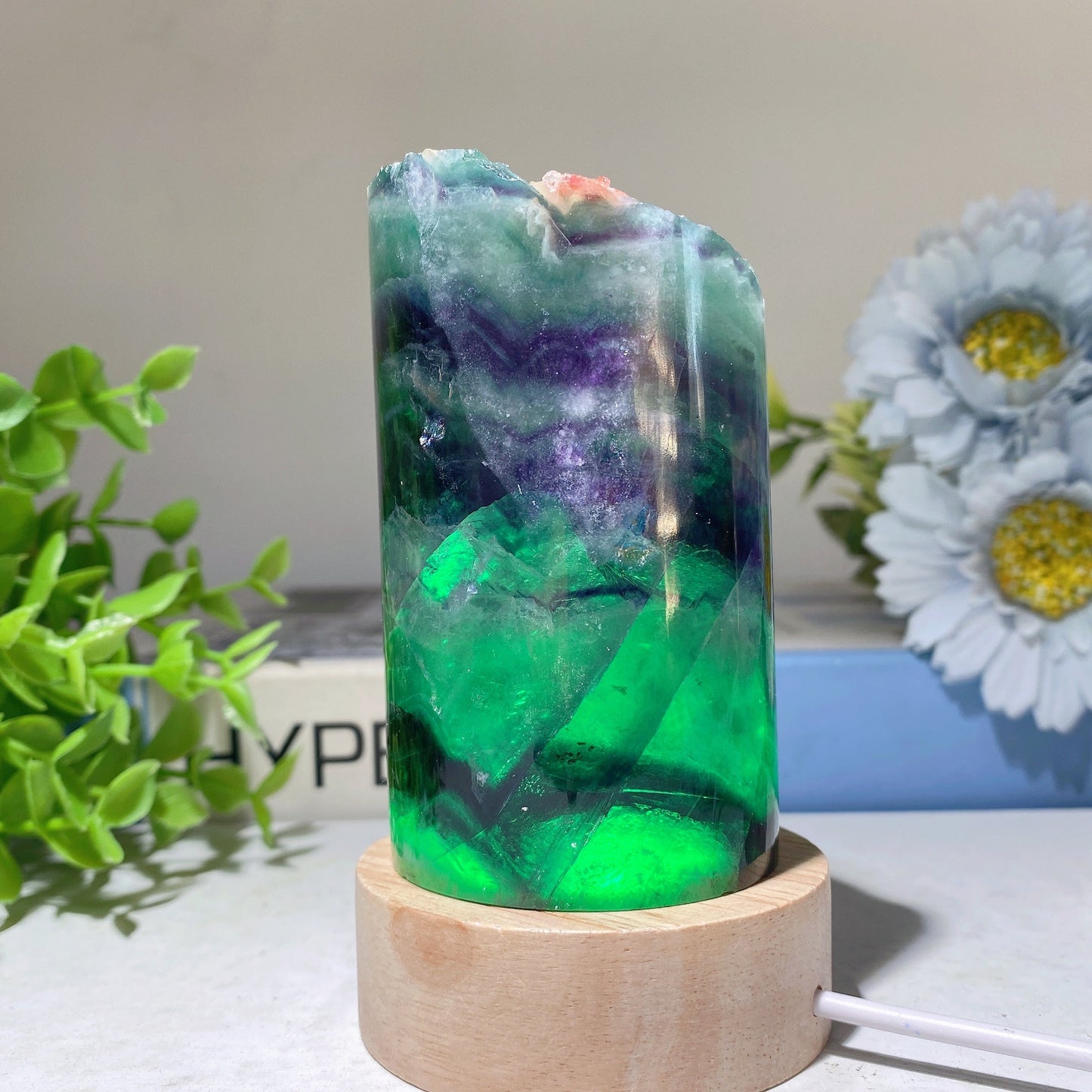 2.5"-5.0" Fluorite Cylinder Lamp Bulk Wholesale