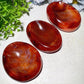 3.3"-3.8" Carnelian Bowl Carvings Bulk Wholesale