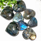 1.2"-2.0" Labradorite Heart Carvings Bag Bulk Wholesale