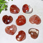 1.0"-1.5" Fire Quartz Heart Carvings Bag 100g Bulk Wholesale