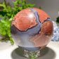 2.5"-4.0" Football Volcanic Agate Sphere Bulk Wholesale