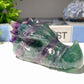 3.7" Fluorite Dragon Head Carvings Bulk Whoelsale