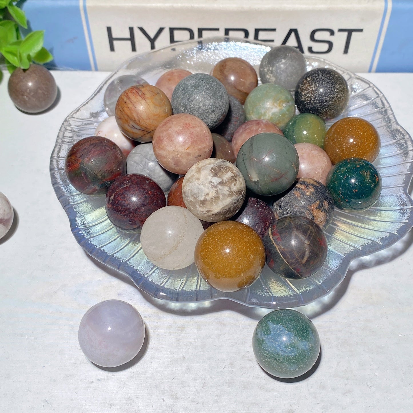 20mm Mixed Crystal Sphere Bag Bulk Wholesale