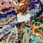 100pcs Mixed Crystal Chips Bracelets Bulk Deal Wholesale