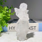 3.9" Mixed Crystal Angel Fairy Carvings Bulk Wholesale