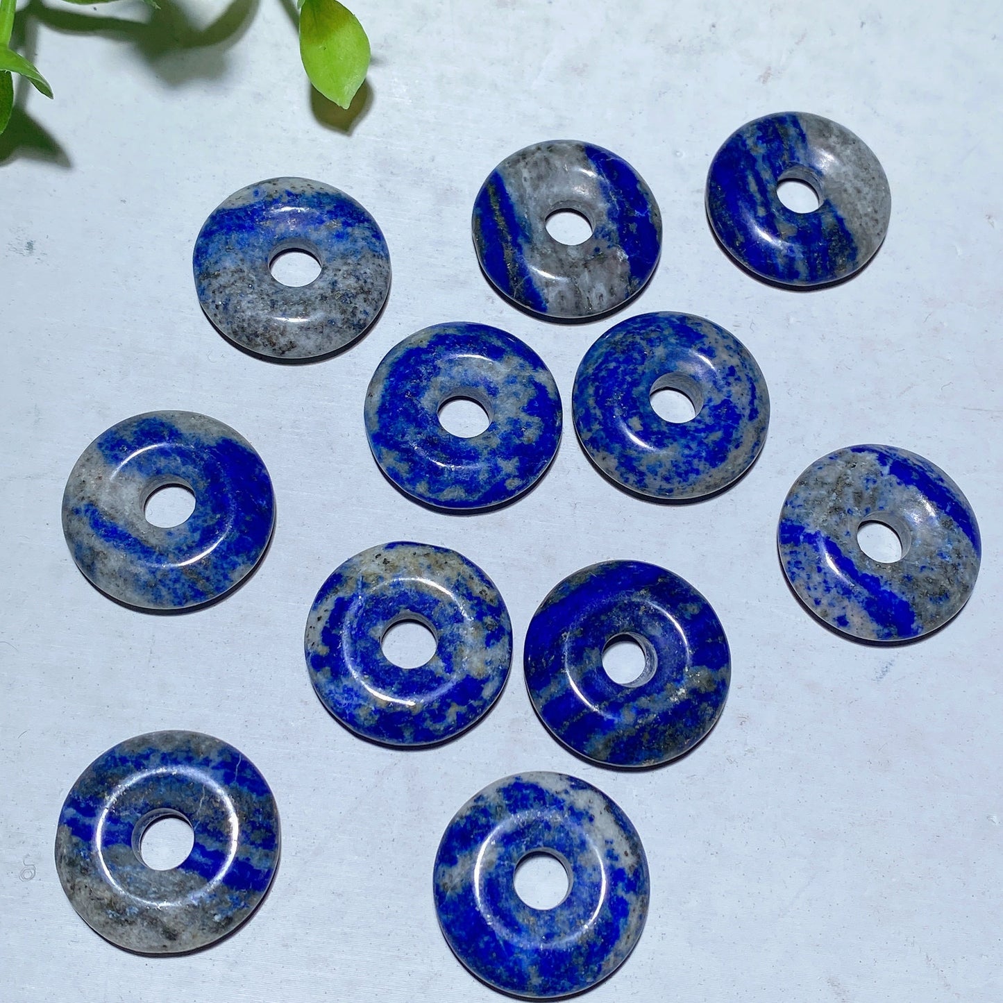 2cm Mixed Crystal Mini Donut Pendant Bulk Wholesale