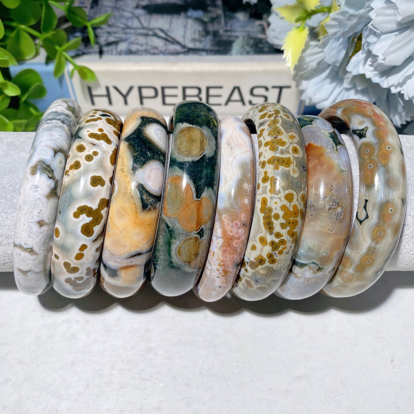 56-59mm Ocean Jasper Bracelet Bulk Wholesale