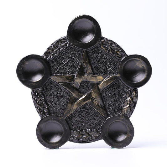 Resin Pentagram Plate Base Wholesale Crystals