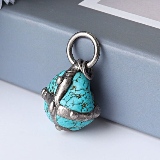 1.8" Turquoise Pendant for DIY Wholesale Crystals