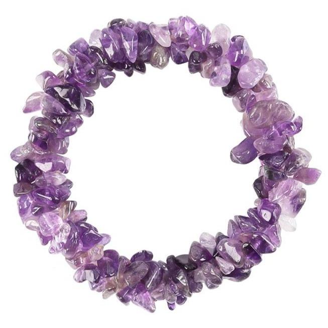 Amethyst Chips Bracelet Wholesale Crystals