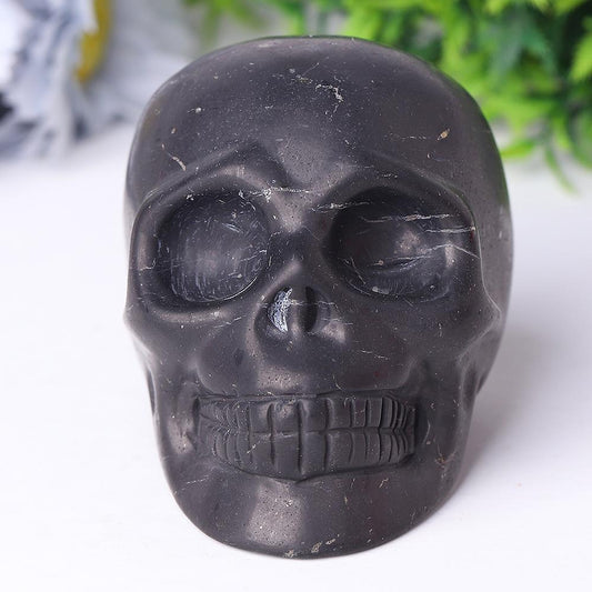 Shcungite Crystal Skull Carvings Wholesale Crystals