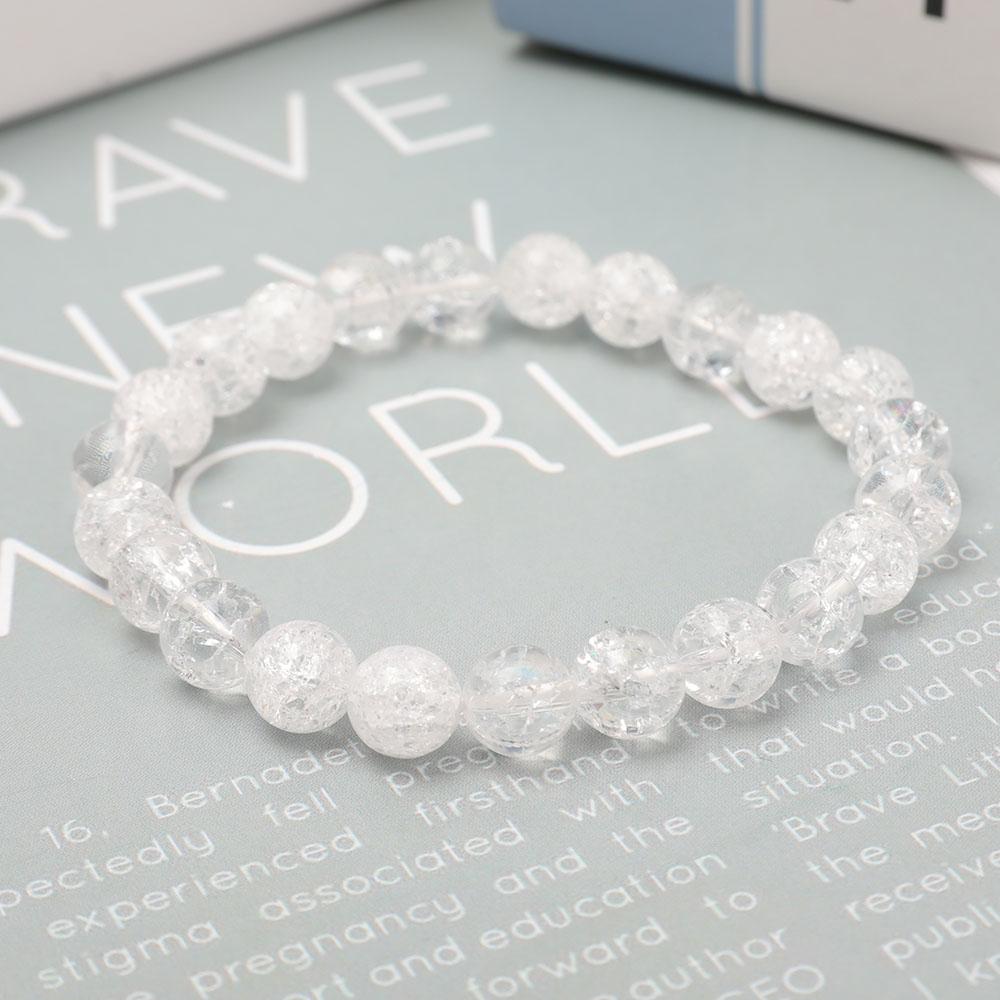 Crack Clear Quartz Bracelet Wholesale Crystals