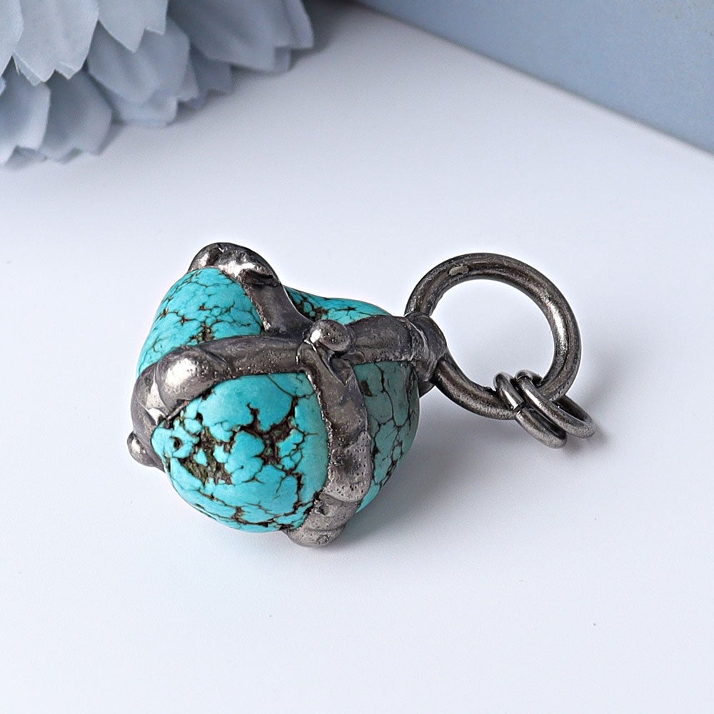 1.8" Turquoise Pendant for DIY Wholesale Crystals