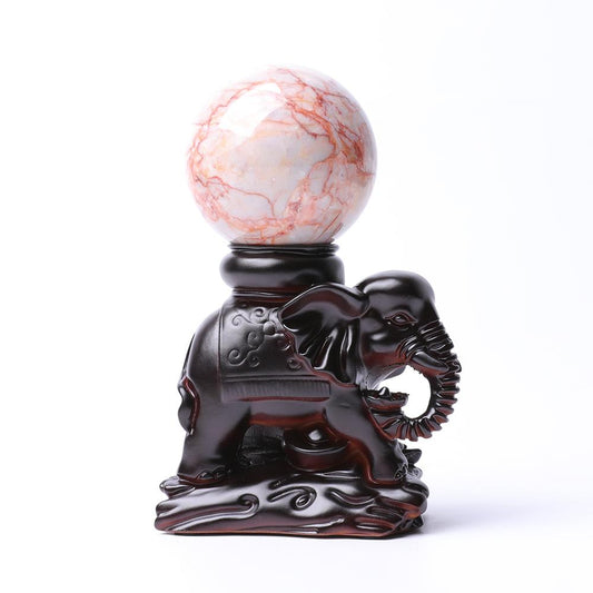 Resin Elephant Statue Stand Wholesale Crystals