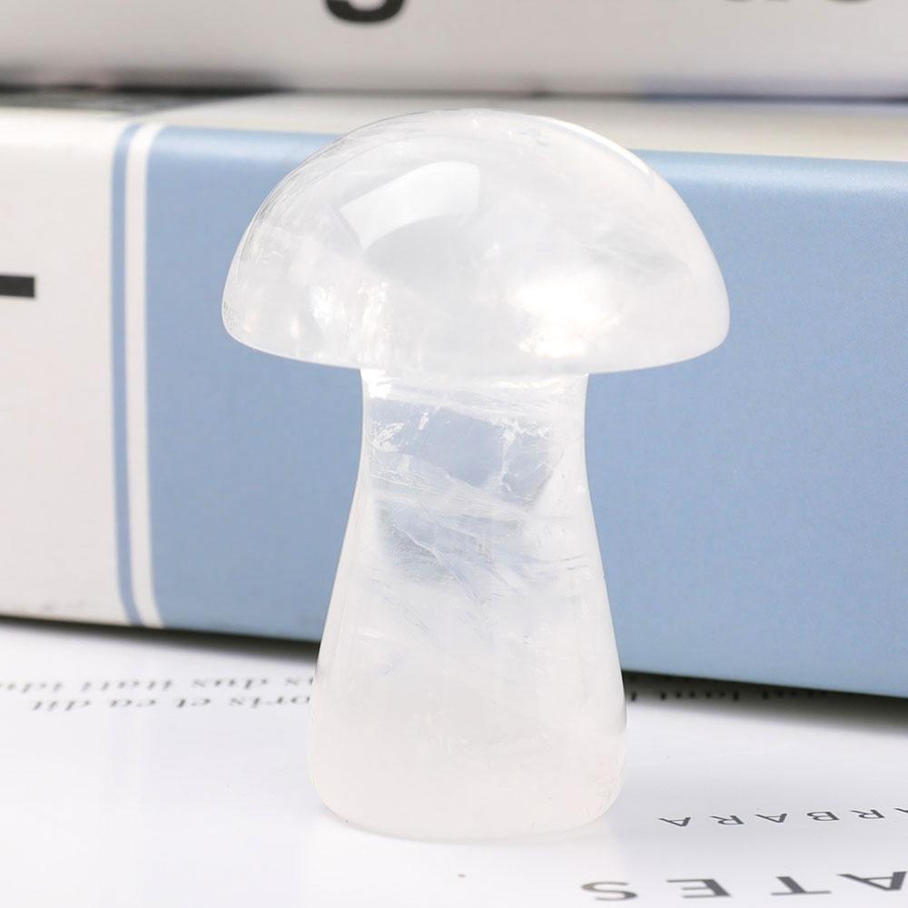 2" Crystal Mushroom Carvings Wholesale Crystals