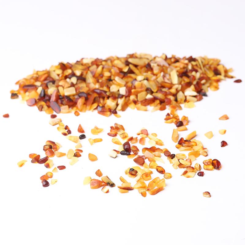 0.1kg Amber Crystal Chips Wholesale Crystals