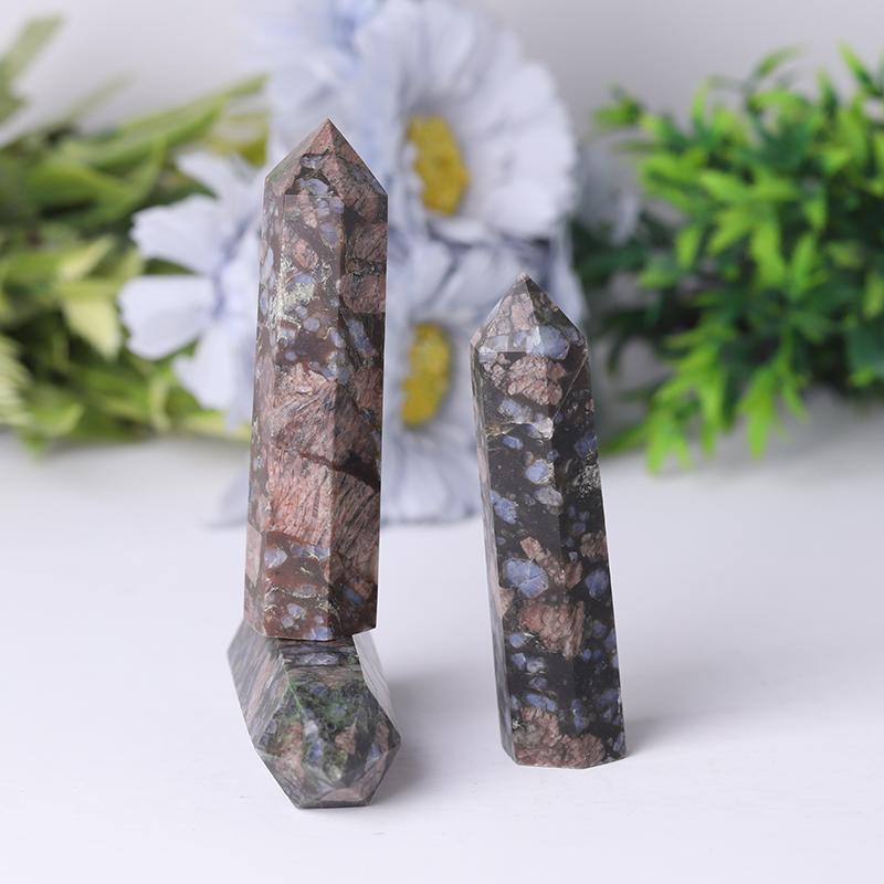 Natural Que Sera Point Llanite Healing Crystal Tower Wholesale Crystals