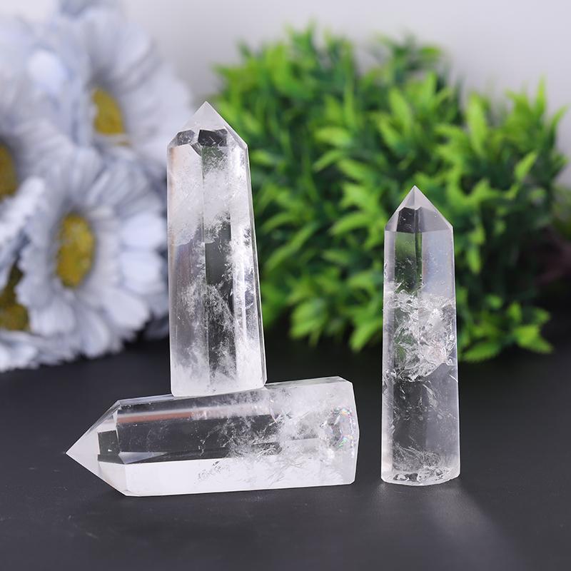 Wholesale Healing Stone Natural Clear Quartz Point Tower for Sale Wholesale Crystals