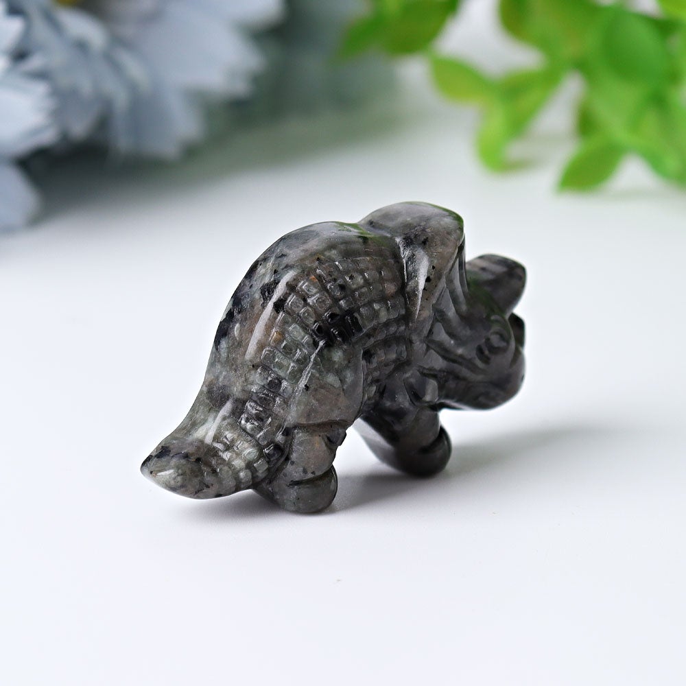 1.7" Yooperlite Dinosaur Crystal Carvings Wholesale Crystals