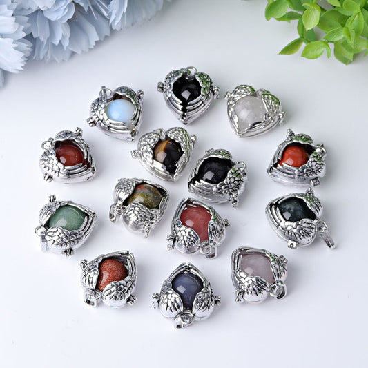 1.16" Heart Shape Crystal Pendant Wholesale Crystals