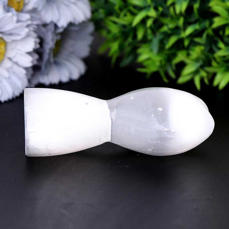 4.2" Healing Selenite Heart Shape Tower Wholesale Crystals