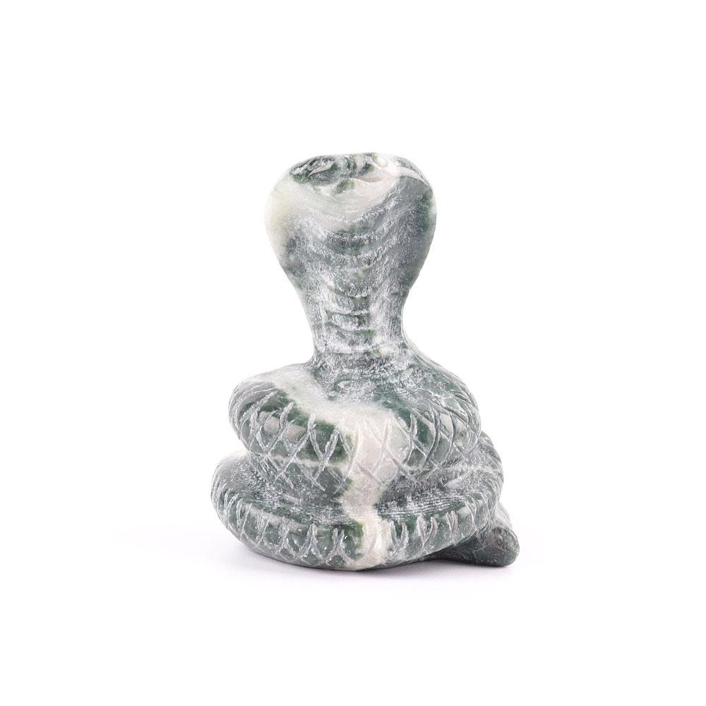 Jade Cobra Snake Carvings Wholesale Crystals