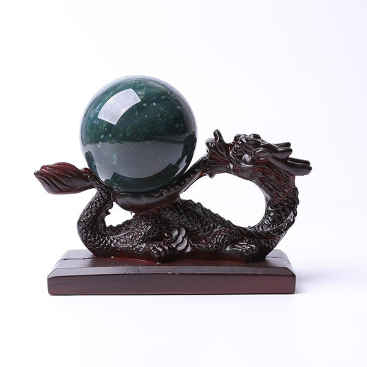 Resin Dragon Statue Base Wholesale Crystals