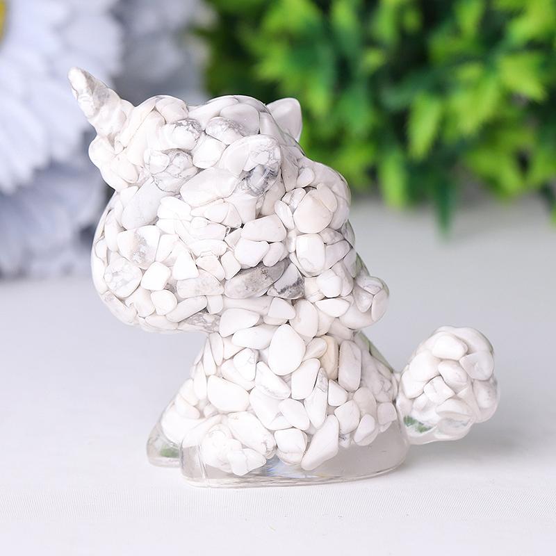 2.5"-3.0" Resin Unicorn Crystal Carvings Wholesale Crystals