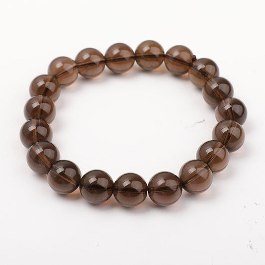 10.5mm Smoky Quartz Bracelet Wholesale Crystals