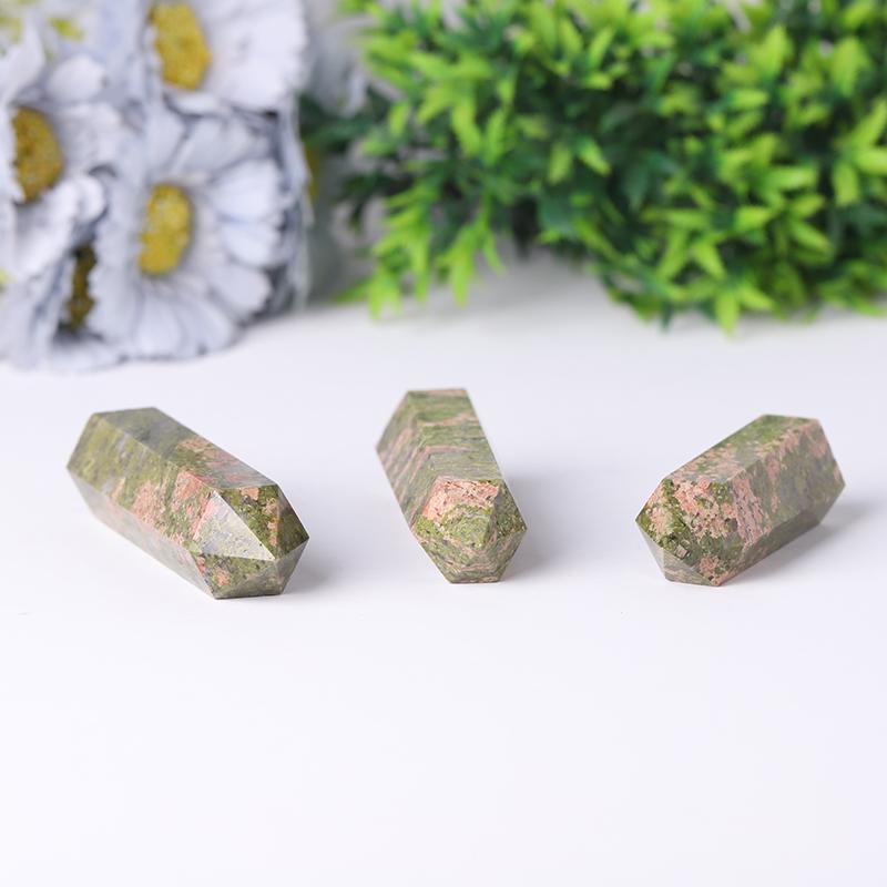 Wholesale Natural Unakite Points Wholesale Crystals