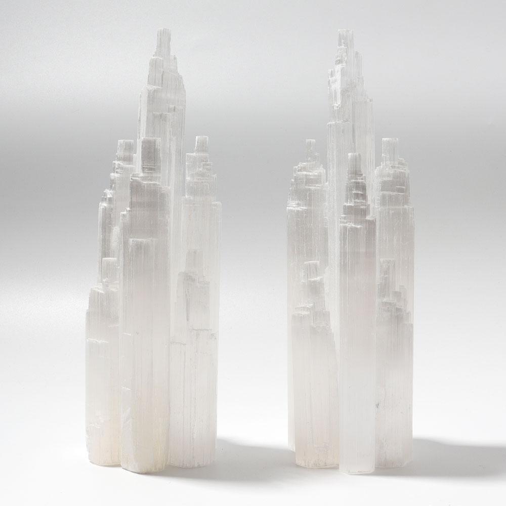 7.5" Selenite Tower Skyscraper Wholesale Crystals