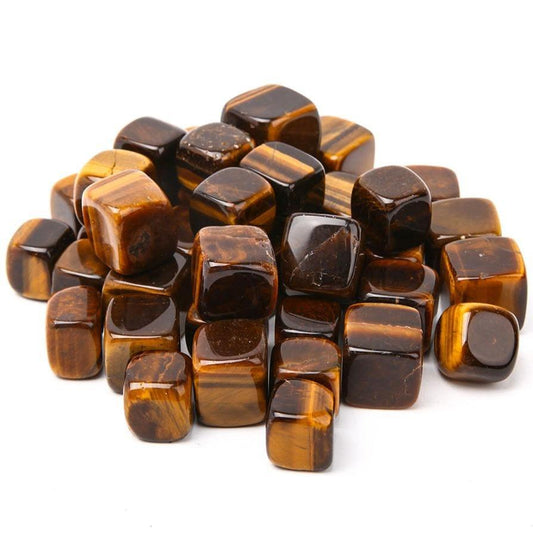 0.1kg Tiger Eye Cubes Bag Wholesale Crystals