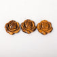 Tiger Eye Rose Flower Carvings Wholesale Crystals