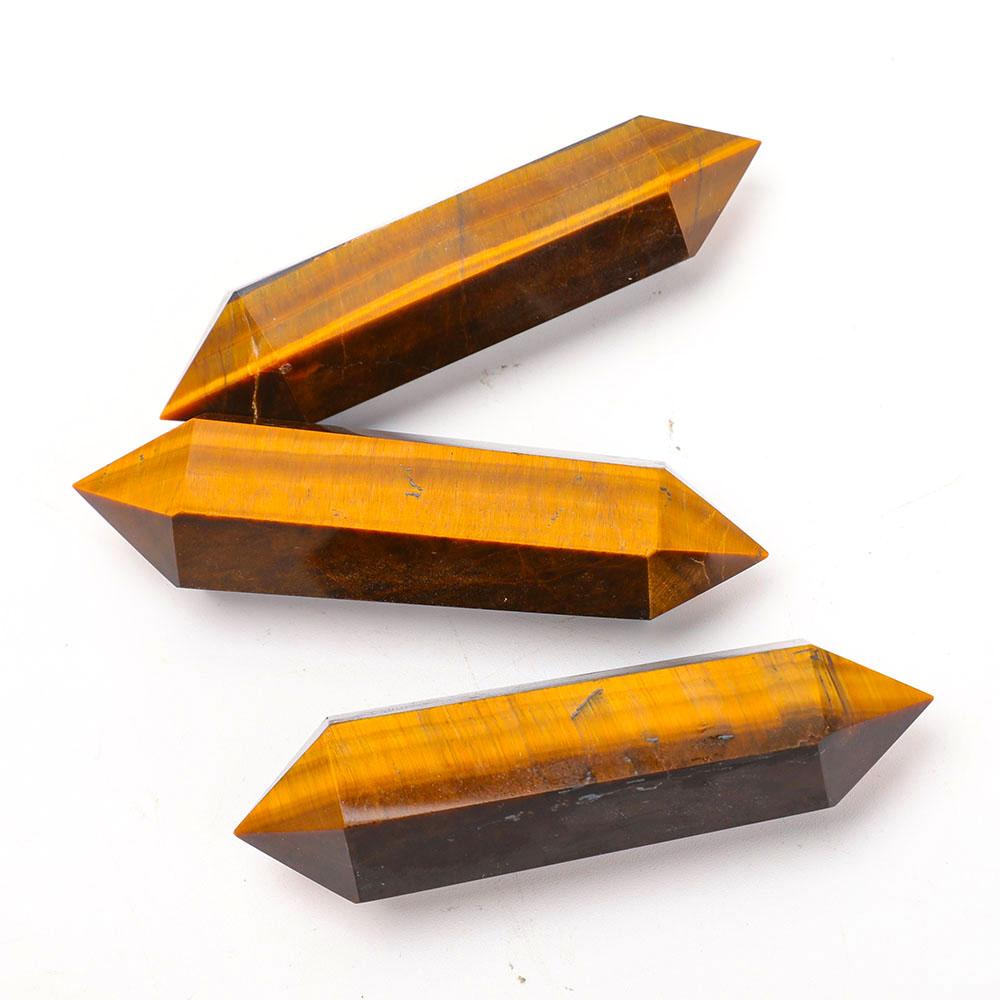 Set of 3 Tiger Eye DT Points Wholesale Crystals