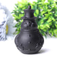 3.7" Black Obsidian Snowman Crystal Carvings Wholesale Crystals